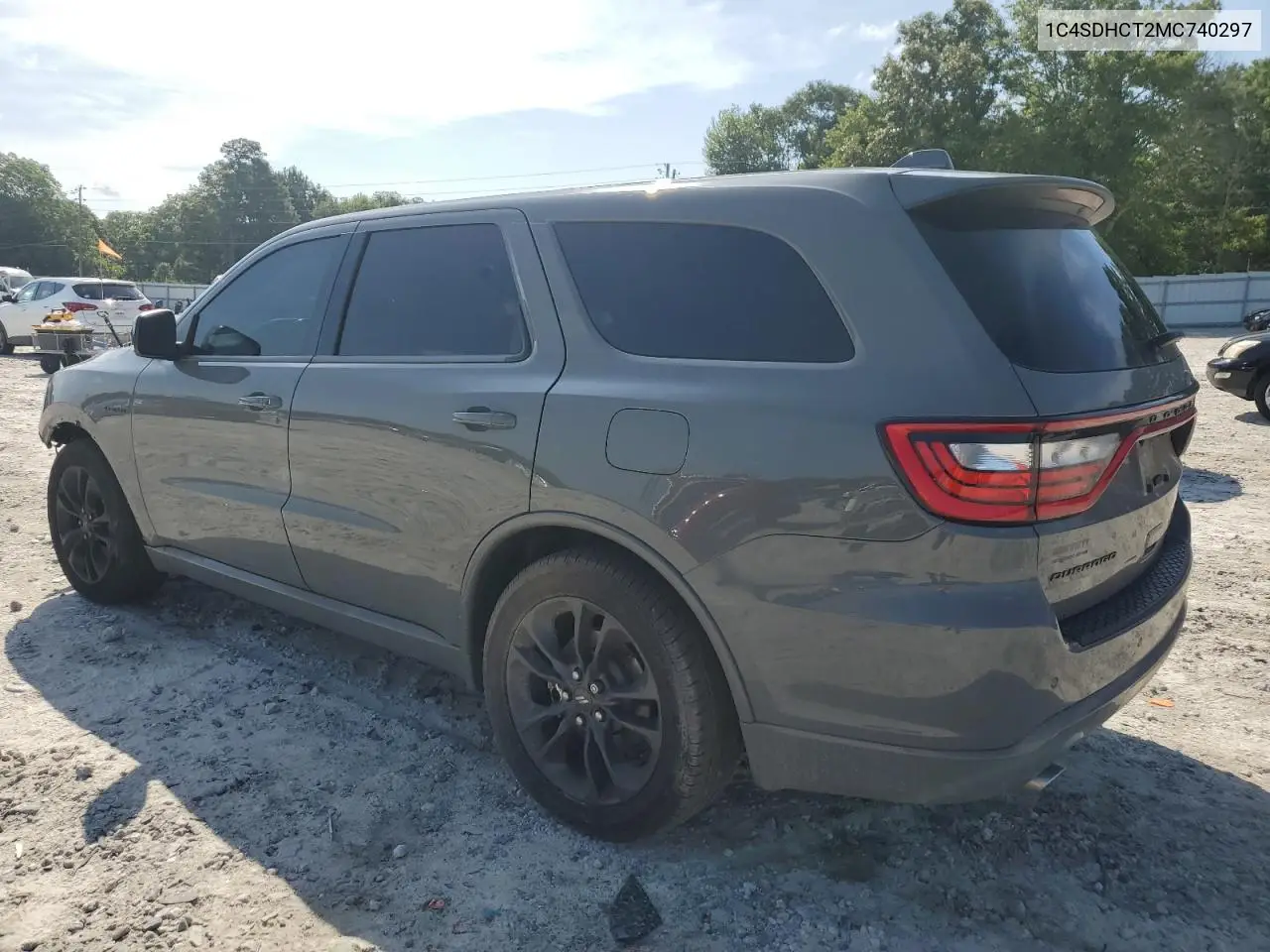 2021 Dodge Durango R/T VIN: 1C4SDHCT2MC740297 Lot: 61597445