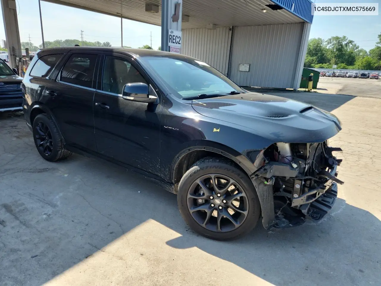 2021 Dodge Durango R/T VIN: 1C4SDJCTXMC575669 Lot: 61716245