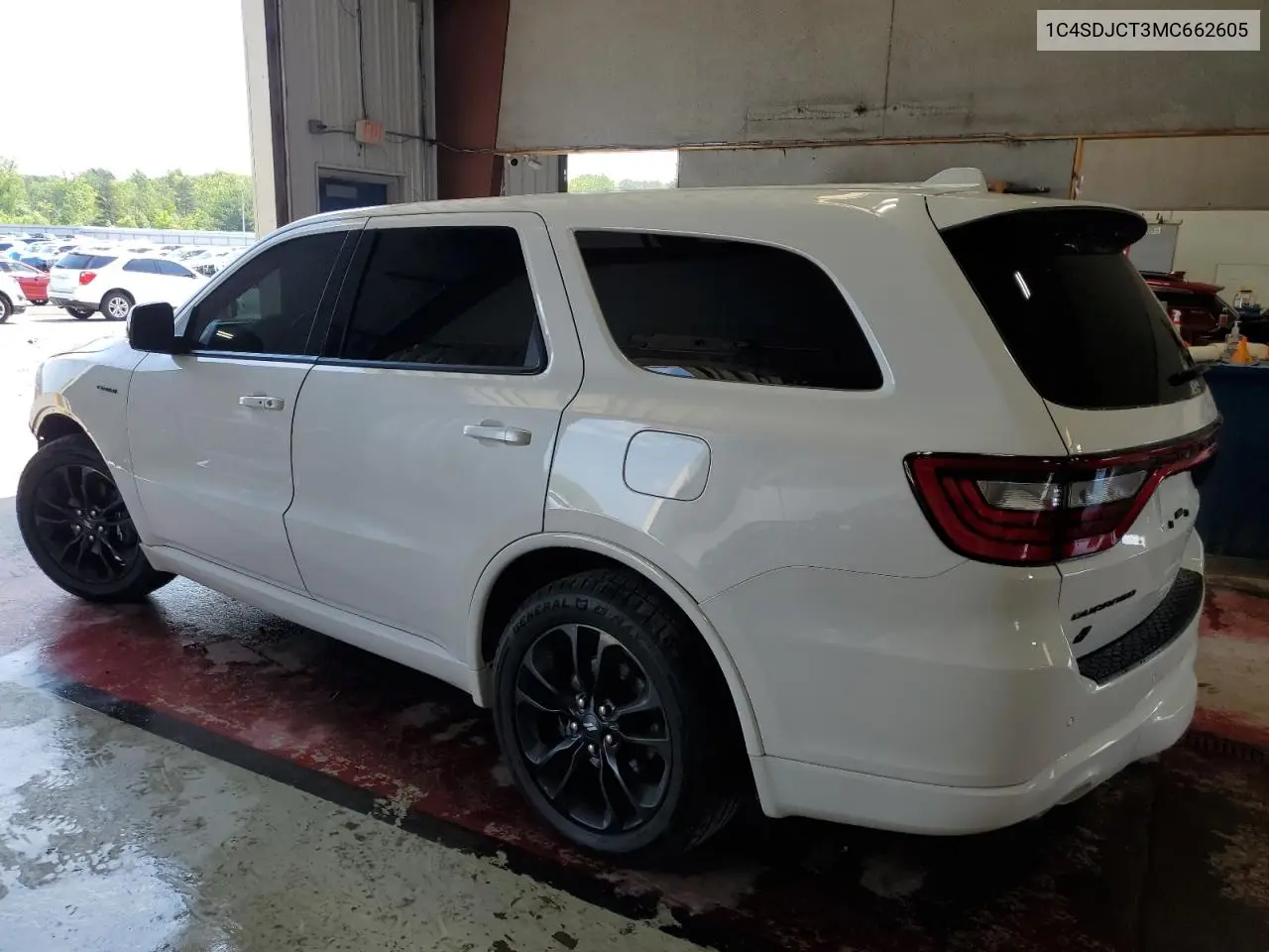 2021 Dodge Durango R/T VIN: 1C4SDJCT3MC662605 Lot: 61850695