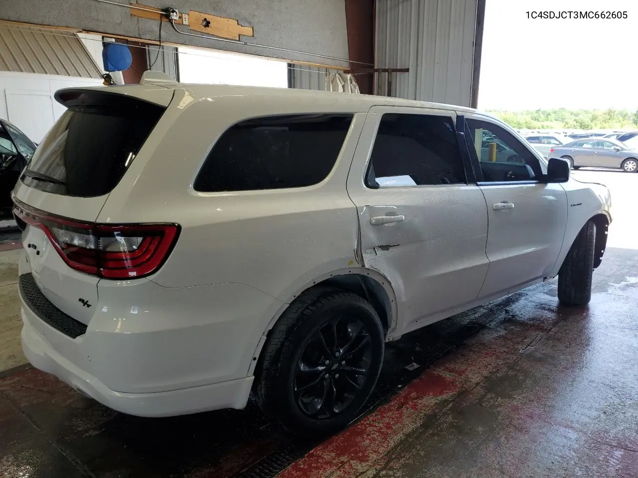 2021 Dodge Durango R/T VIN: 1C4SDJCT3MC662605 Lot: 61850695