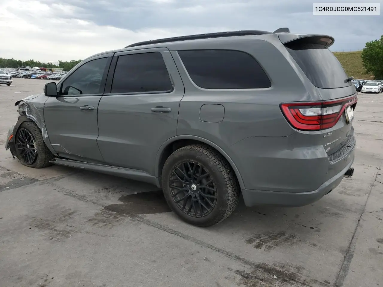 2021 Dodge Durango Gt VIN: 1C4RDJDG0MC521491 Lot: 62011255