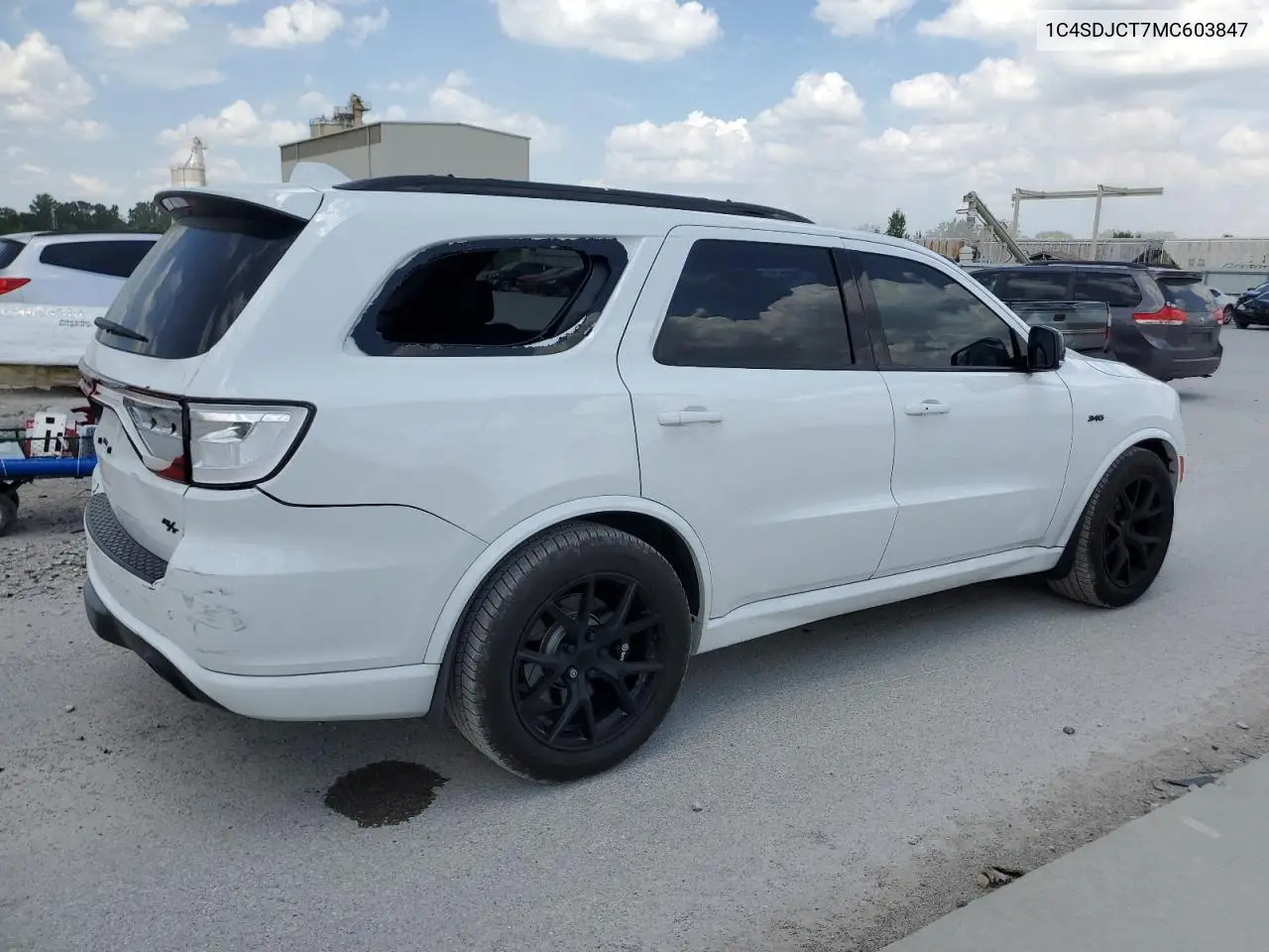2021 Dodge Durango R/T VIN: 1C4SDJCT7MC603847 Lot: 62103825