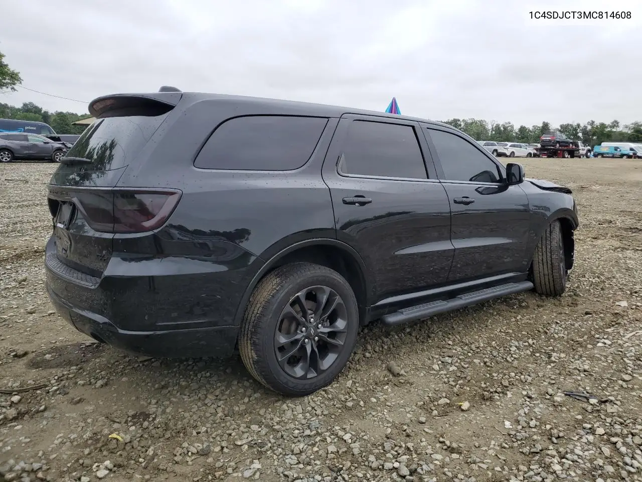 2021 Dodge Durango R/T VIN: 1C4SDJCT3MC814608 Lot: 62346175