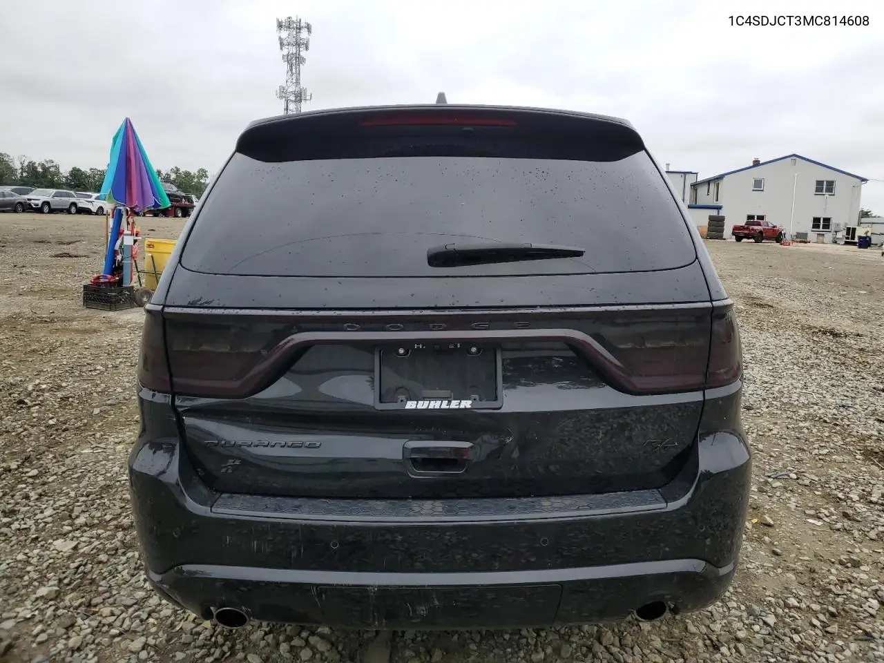 2021 Dodge Durango R/T VIN: 1C4SDJCT3MC814608 Lot: 62346175