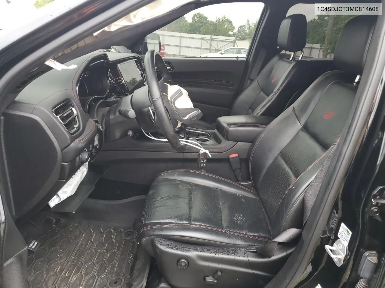 2021 Dodge Durango R/T VIN: 1C4SDJCT3MC814608 Lot: 62346175