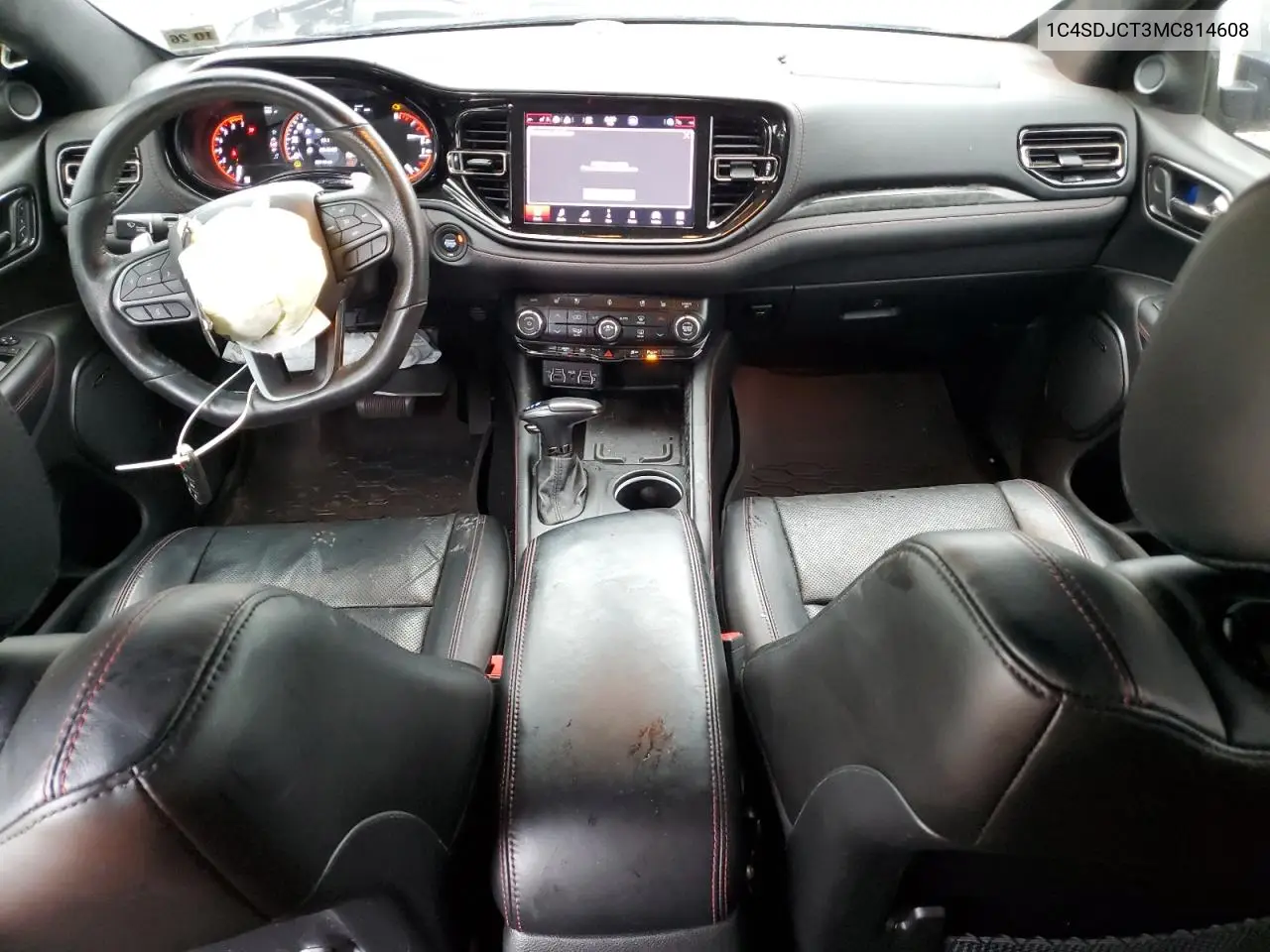 2021 Dodge Durango R/T VIN: 1C4SDJCT3MC814608 Lot: 62346175