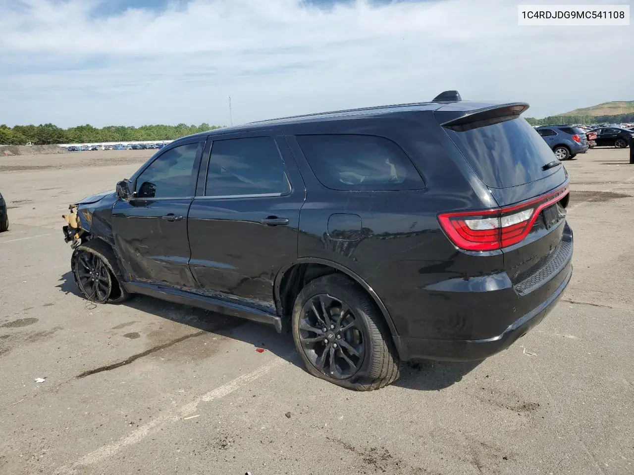2021 Dodge Durango Gt VIN: 1C4RDJDG9MC541108 Lot: 62589665