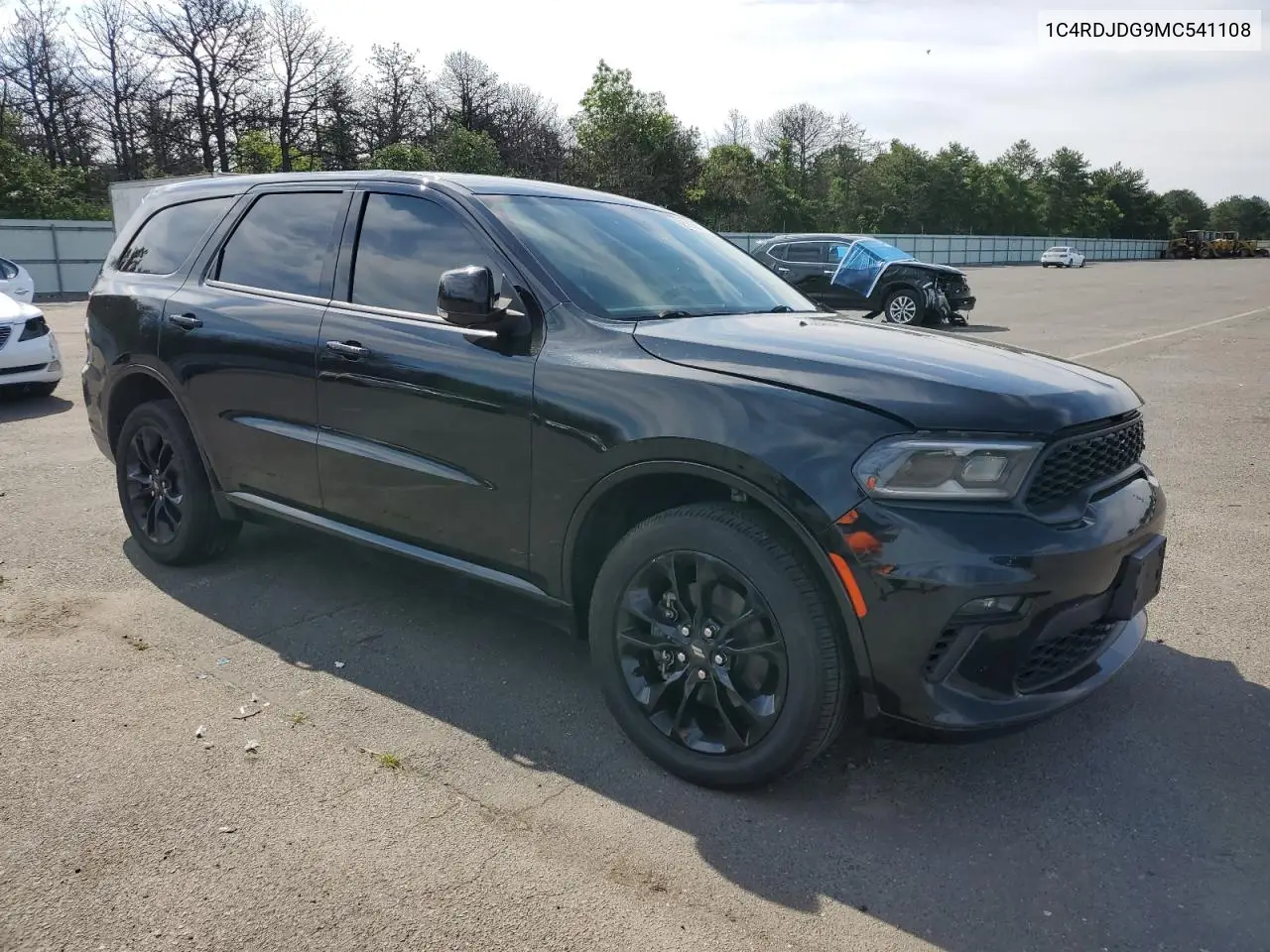 2021 Dodge Durango Gt VIN: 1C4RDJDG9MC541108 Lot: 62589665