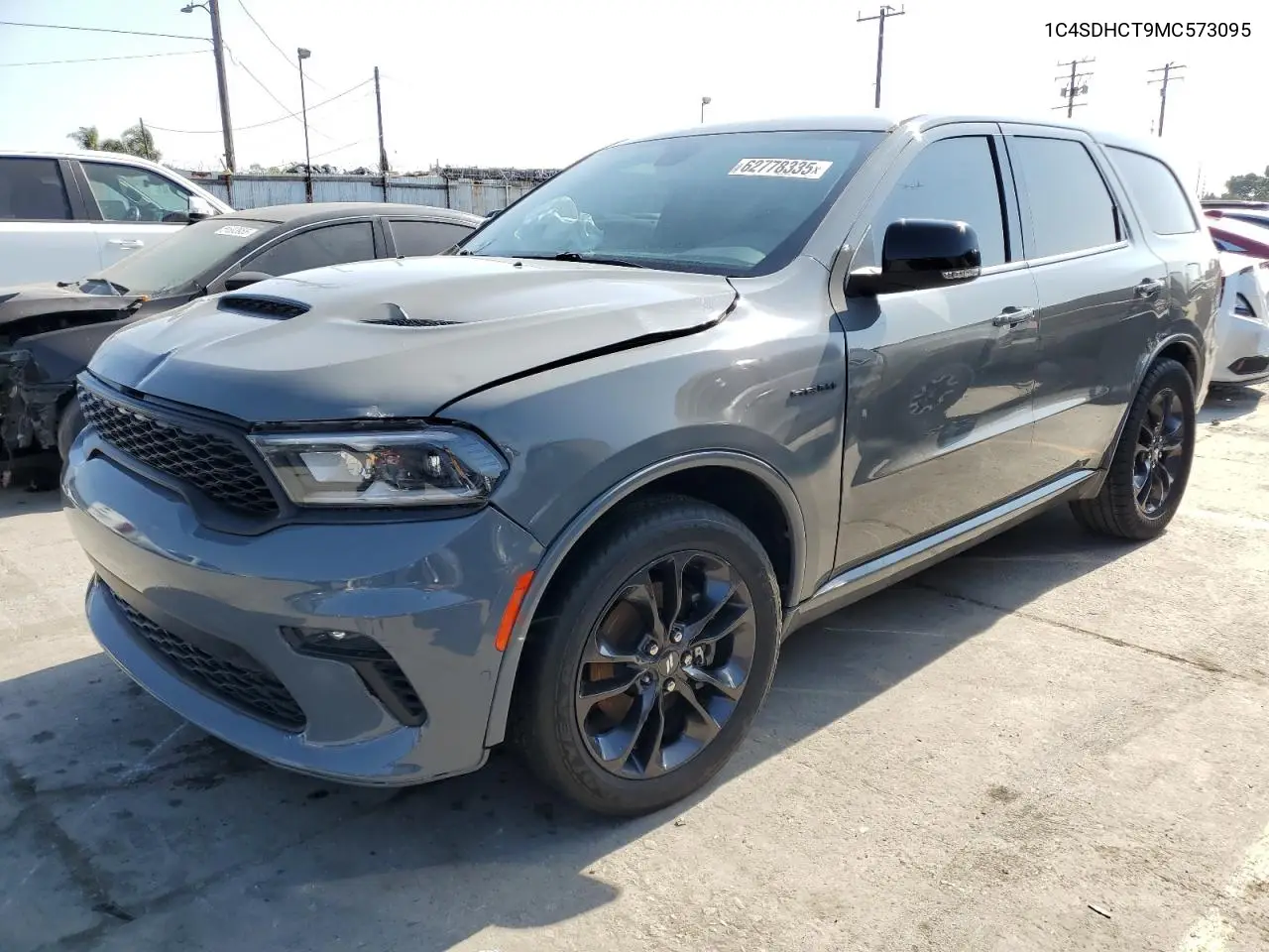 1c4sdhct9mc573095 1C4SDHCT9MC573095 2021 Dodge Durango R/T
