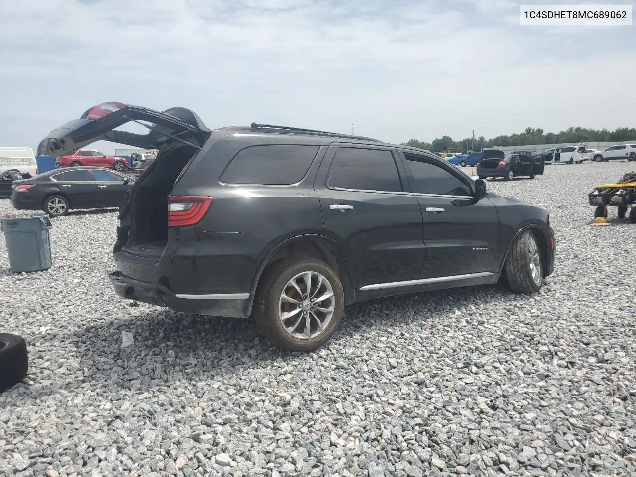2021 Dodge Durango Citadel VIN: 1C4SDHET8MC689062 Lot: 63018535