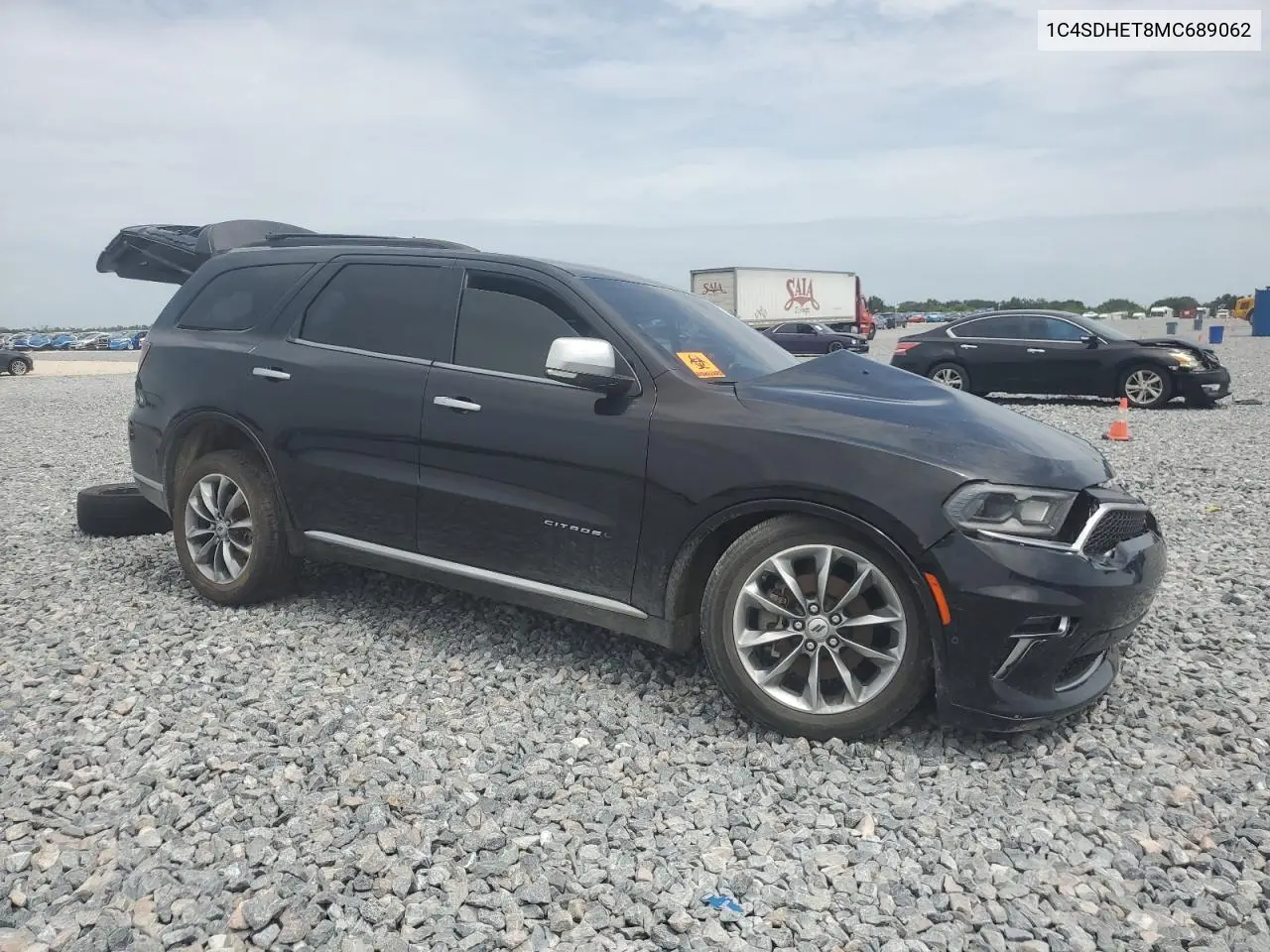 2021 Dodge Durango Citadel VIN: 1C4SDHET8MC689062 Lot: 63018535