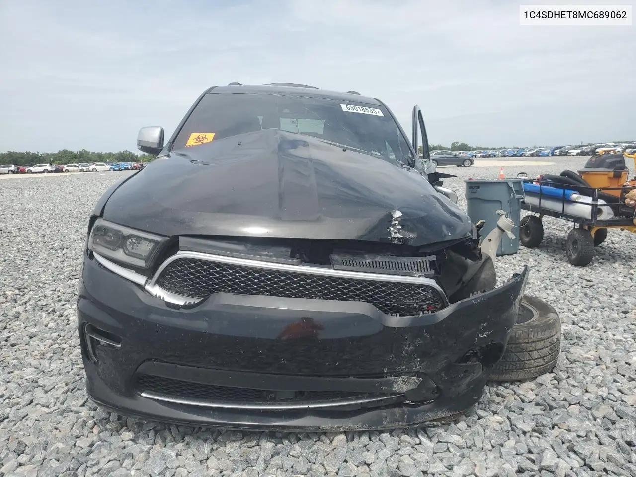 2021 Dodge Durango Citadel VIN: 1C4SDHET8MC689062 Lot: 63018535