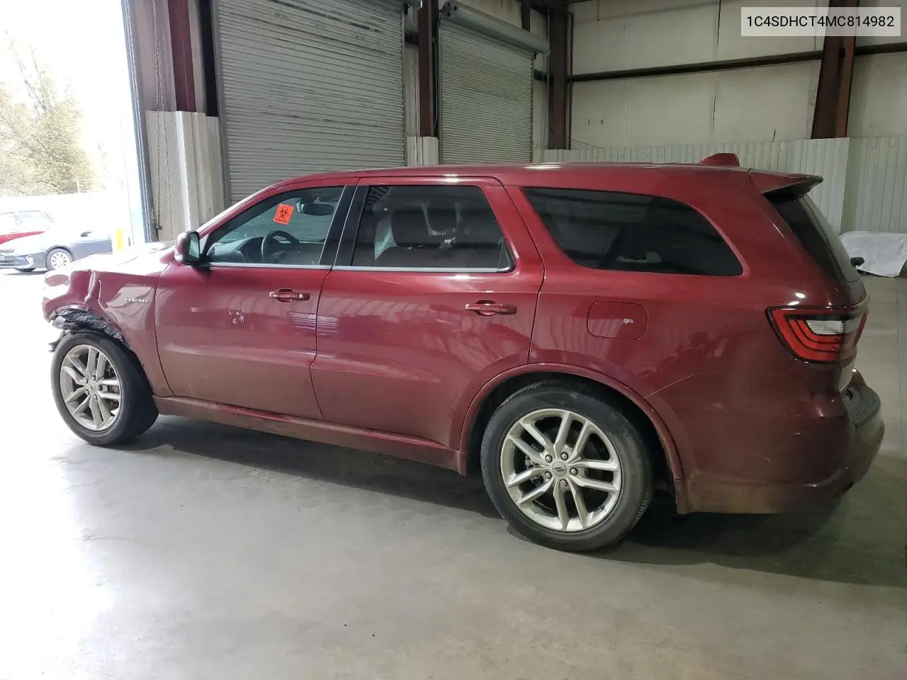 2021 Dodge Durango R/T VIN: 1C4SDHCT4MC814982 Lot: 88690925