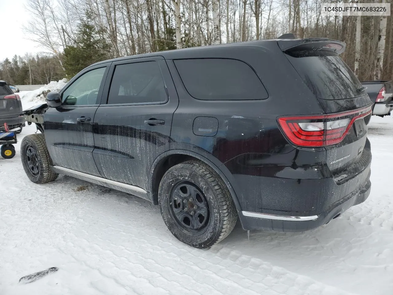 2021 Dodge Durango Pursuit VIN: 1C4SDJFT7MC683226 Lot: 88893505