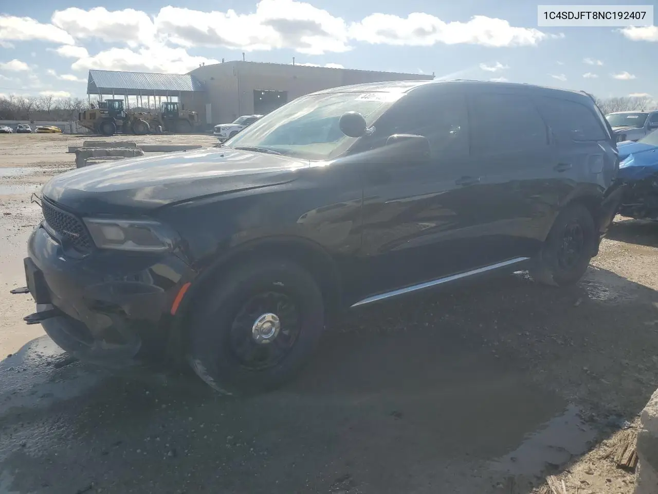 2022 Dodge Durango Pursuit VIN: 1C4SDJFT8NC192407 Lot: 44064085