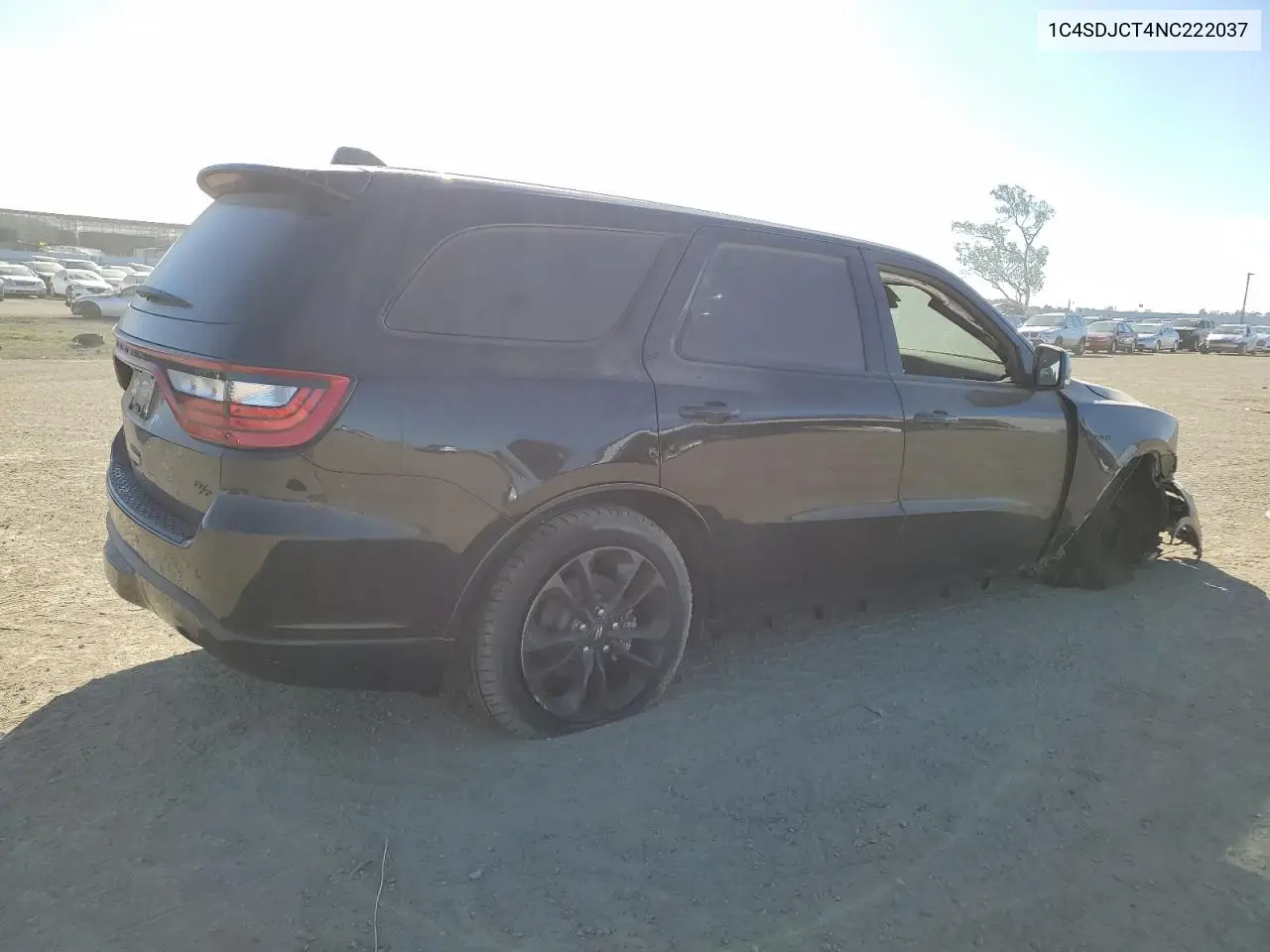 2022 Dodge Durango R/T VIN: 1C4SDJCT4NC222037 Lot: 48144735