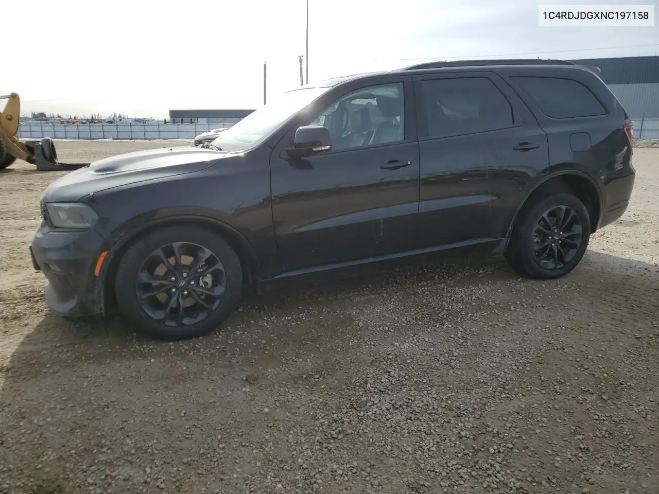 2022 Dodge Durango Gt VIN: 1C4RDJDGXNC197158 Lot: 48312585