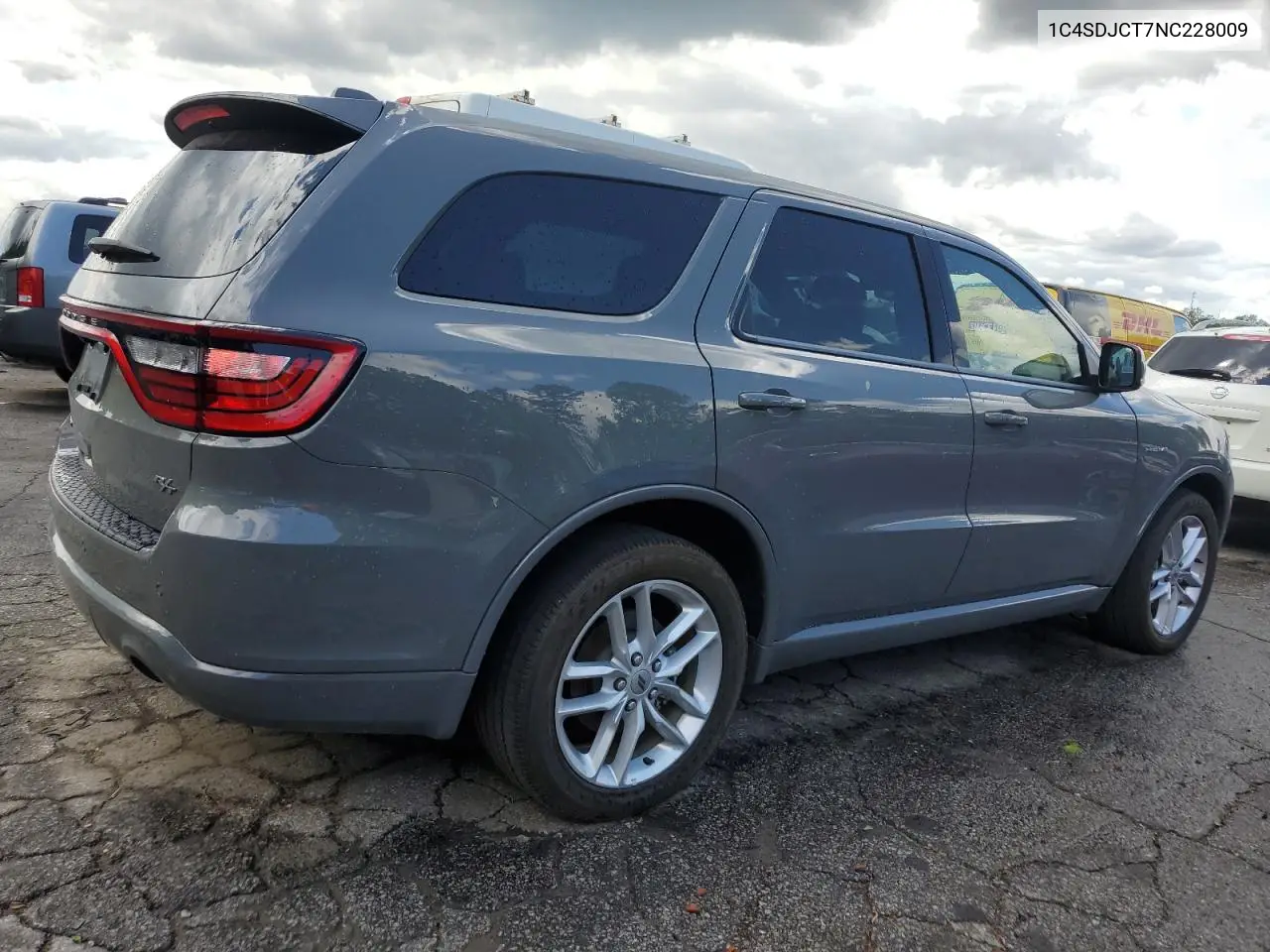 2022 Dodge Durango R/T VIN: 1C4SDJCT7NC228009 Lot: 52462315