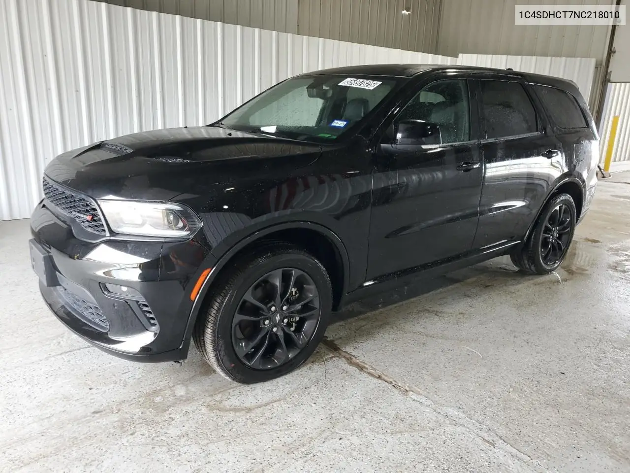 2022 Dodge Durango R/T VIN: 1C4SDHCT7NC218010 Lot: 55497825