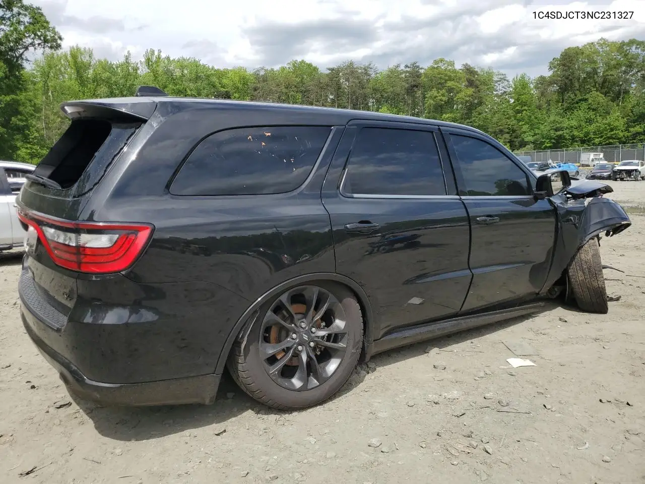 2022 Dodge Durango R/T VIN: 1C4SDJCT3NC231327 Lot: 56165565