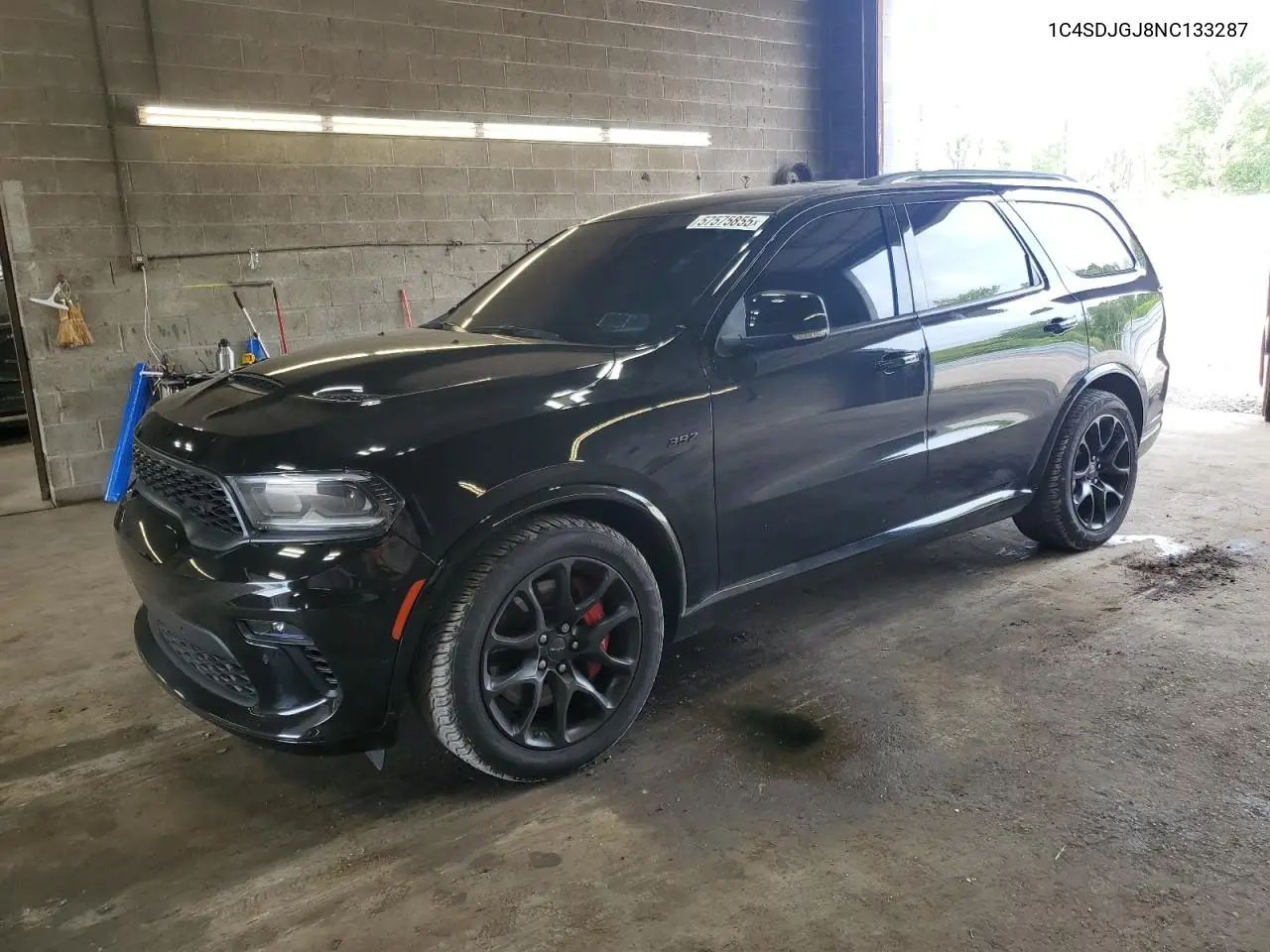 2022 Dodge Durango Srt 392 VIN: 1C4SDJGJ8NC133287 Lot: 57575855
