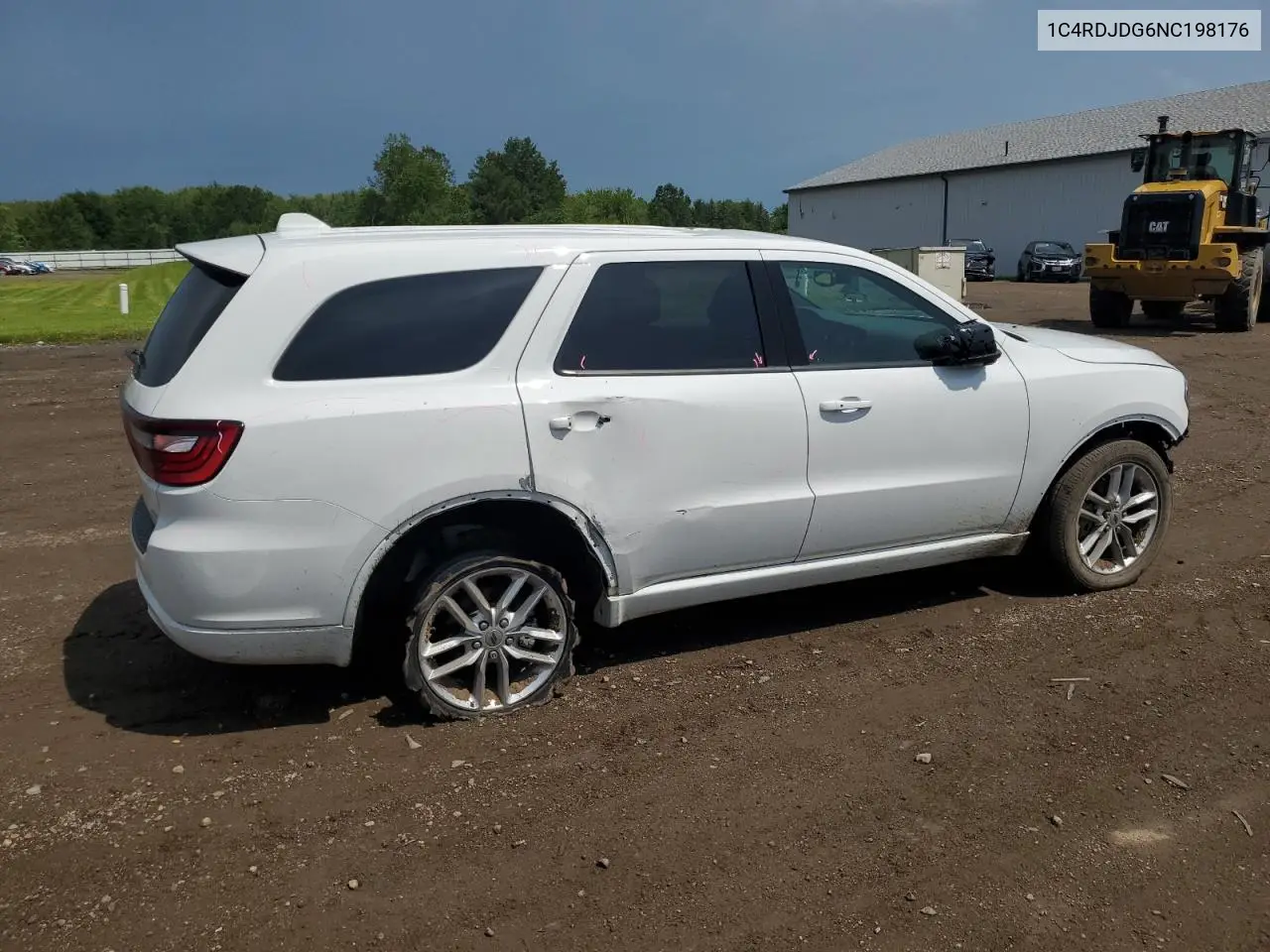 2022 Dodge Durango Gt VIN: 1C4RDJDG6NC198176 Lot: 61407515