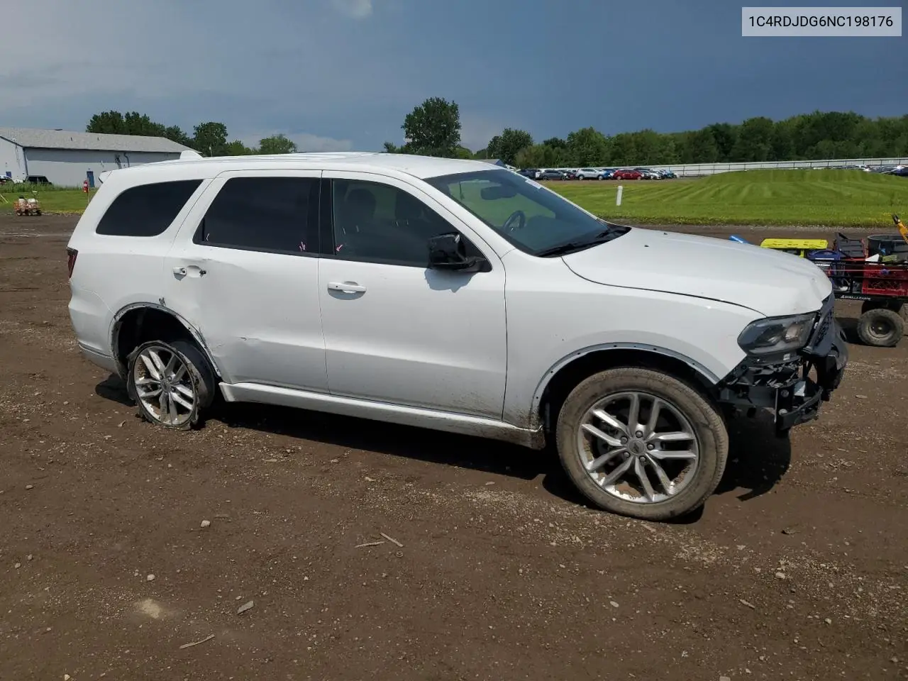 2022 Dodge Durango Gt VIN: 1C4RDJDG6NC198176 Lot: 61407515