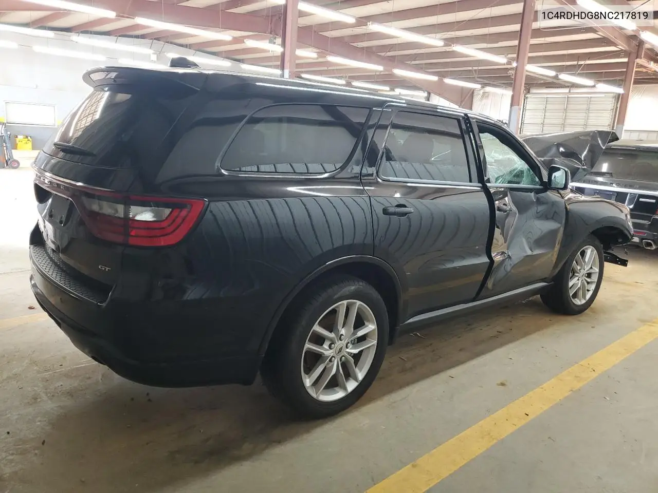 2022 Dodge Durango Gt VIN: 1C4RDHDG8NC217819 Lot: 62076005