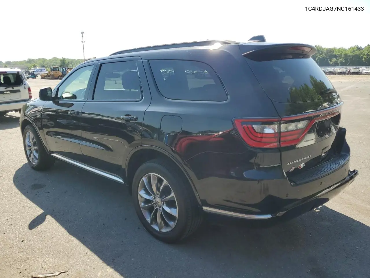 2022 Dodge Durango Sxt VIN: 1C4RDJAG7NC161433 Lot: 62094765
