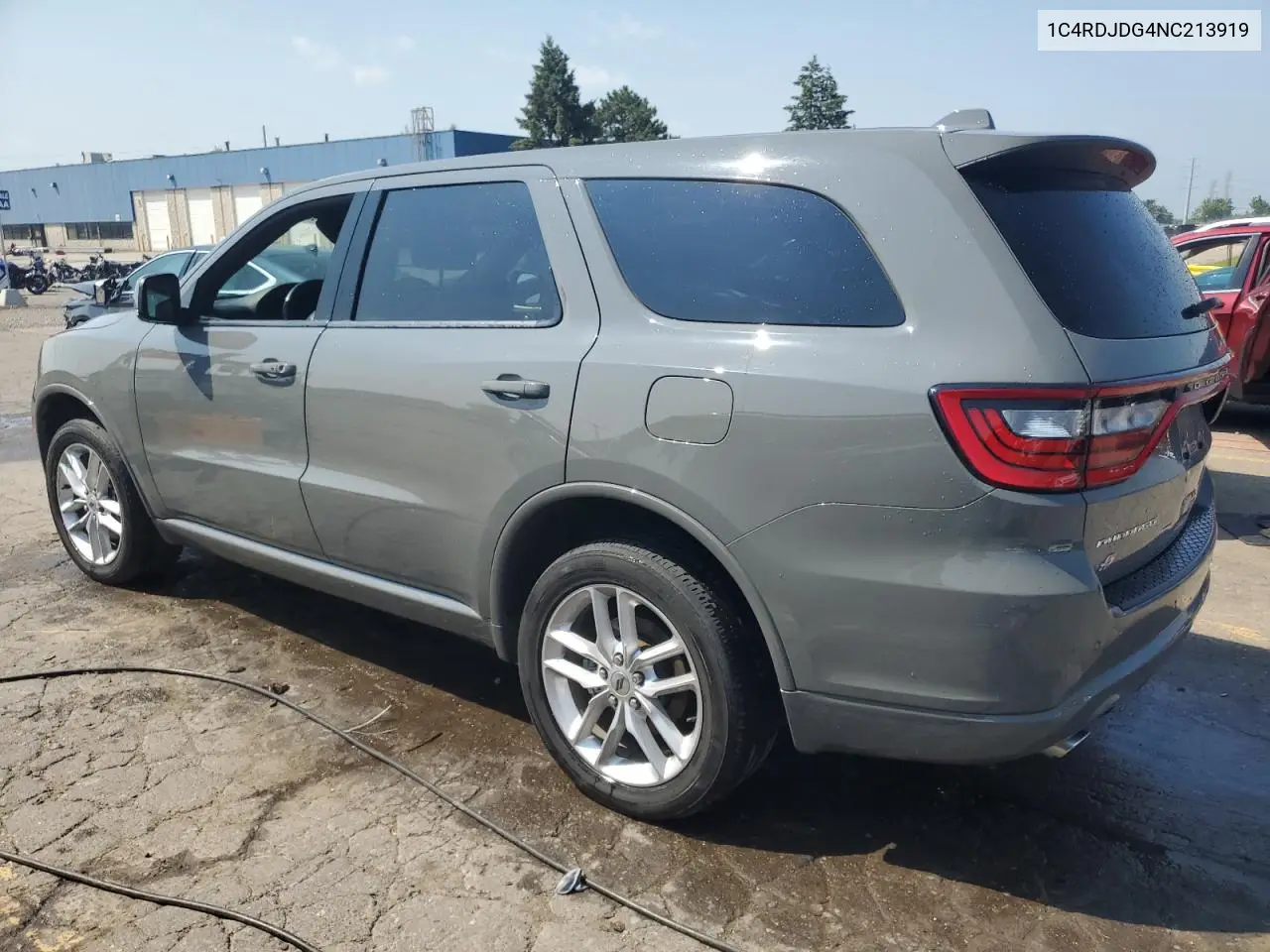 2022 Dodge Durango Gt VIN: 1C4RDJDG4NC213919 Lot: 62184085