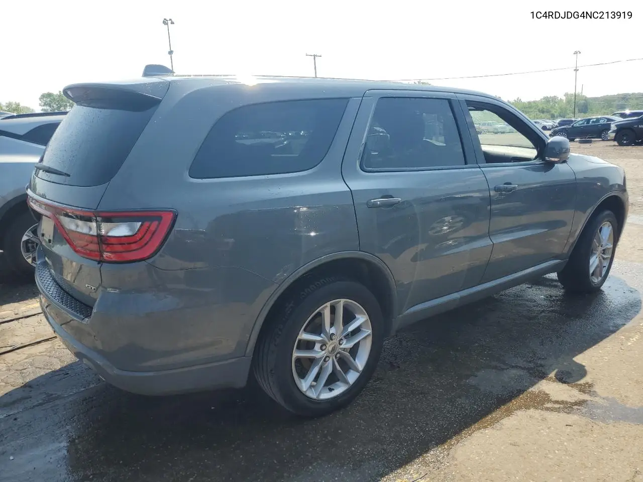 2022 Dodge Durango Gt VIN: 1C4RDJDG4NC213919 Lot: 62184085