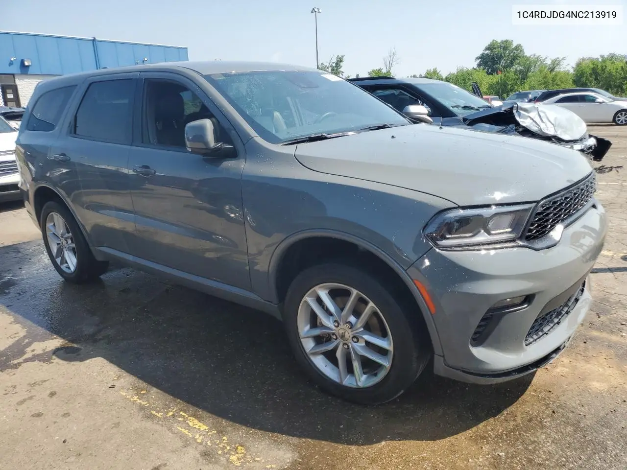 2022 Dodge Durango Gt VIN: 1C4RDJDG4NC213919 Lot: 62184085