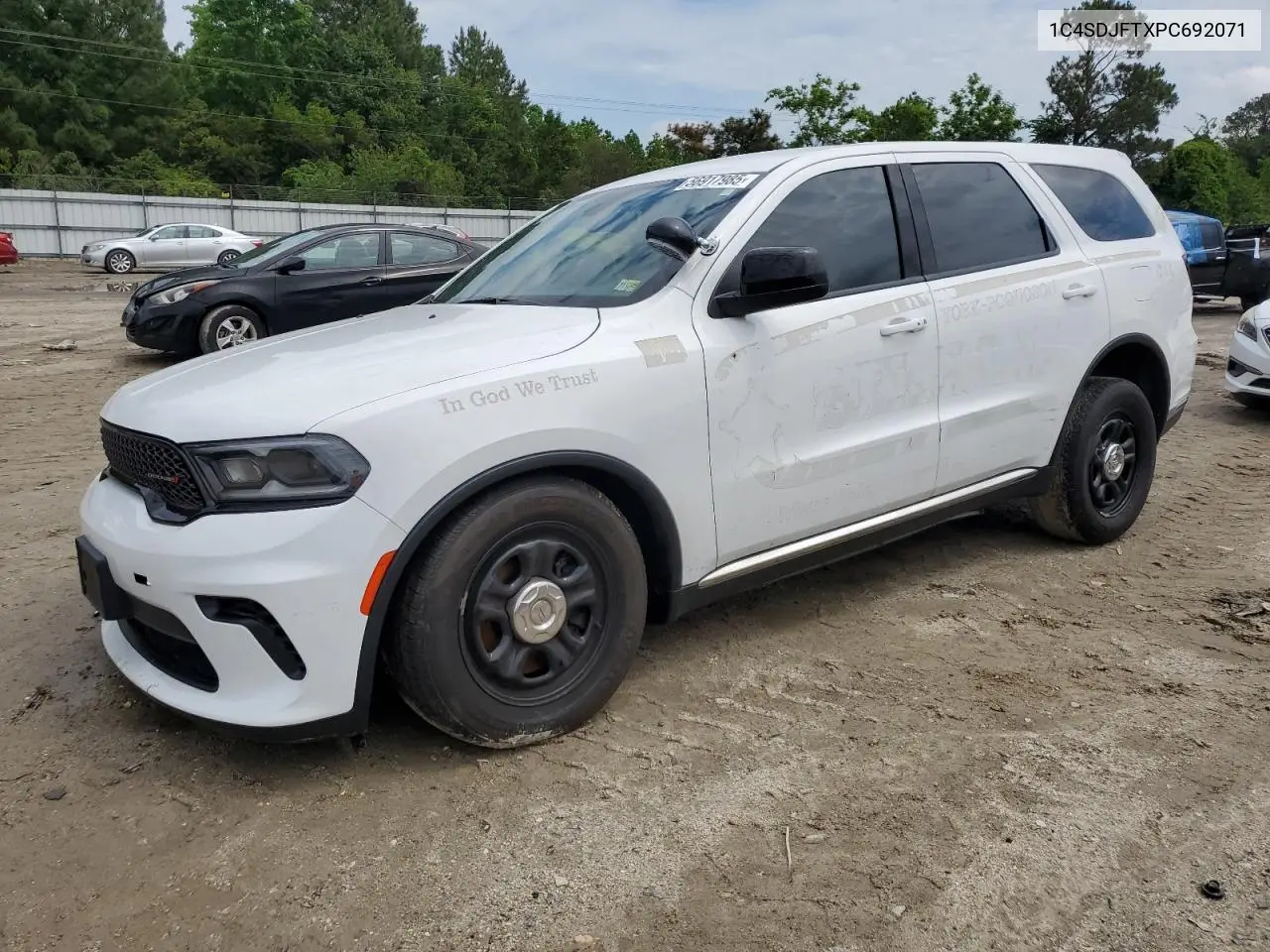 2023 Dodge Durango Pursuit VIN: 1C4SDJFTXPC692071 Lot: 56917985