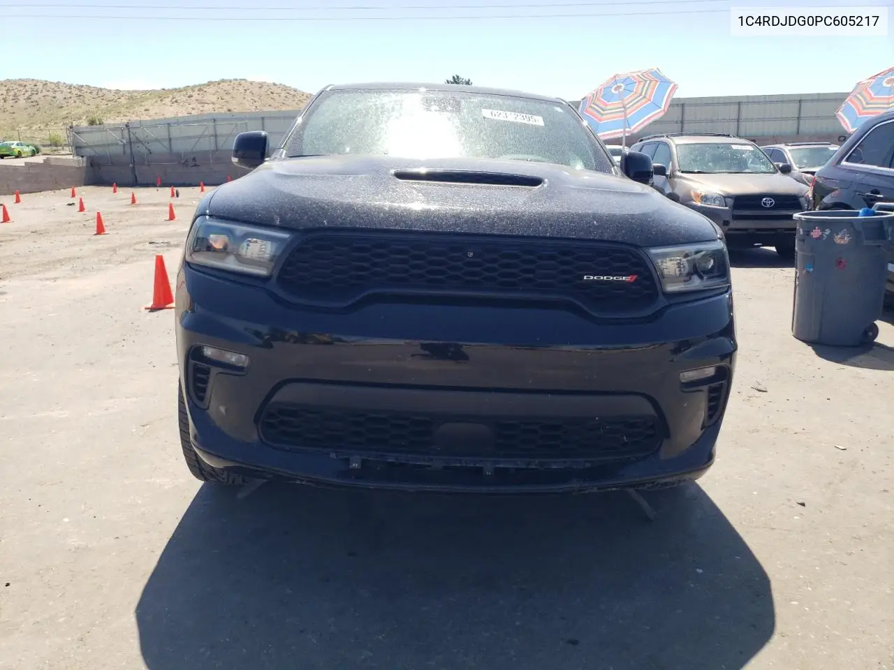 2023 Dodge Durango Gt VIN: 1C4RDJDG0PC605217 Lot: 62312395