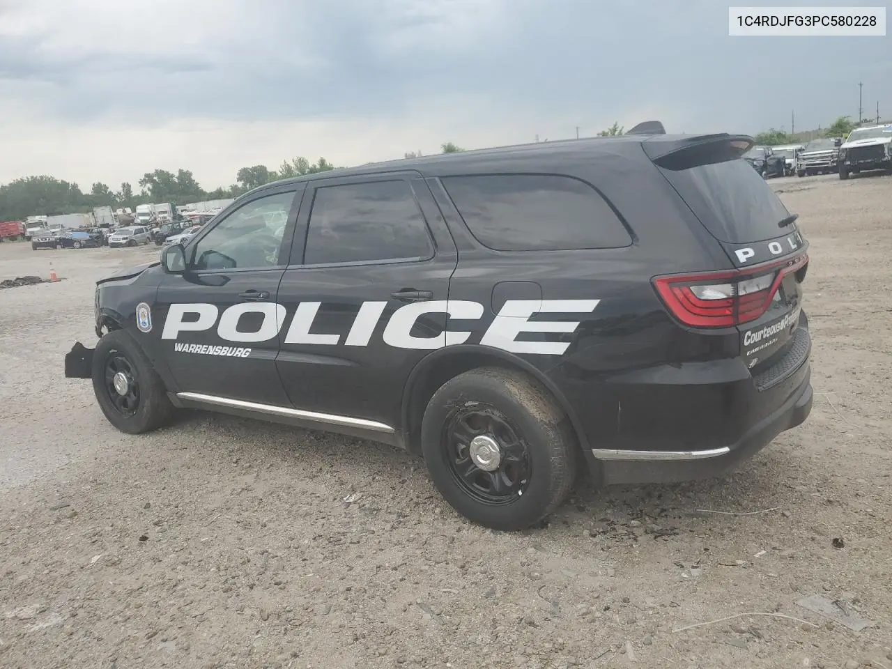2023 Dodge Durango Pursuit VIN: 1C4RDJFG3PC580228 Lot: 62839705