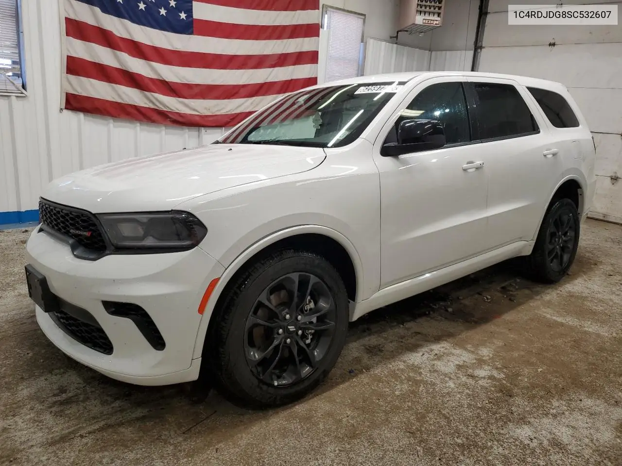 2025 Dodge Durango Gt VIN: 1C4RDJDG8SC532607 Lot: 62597255