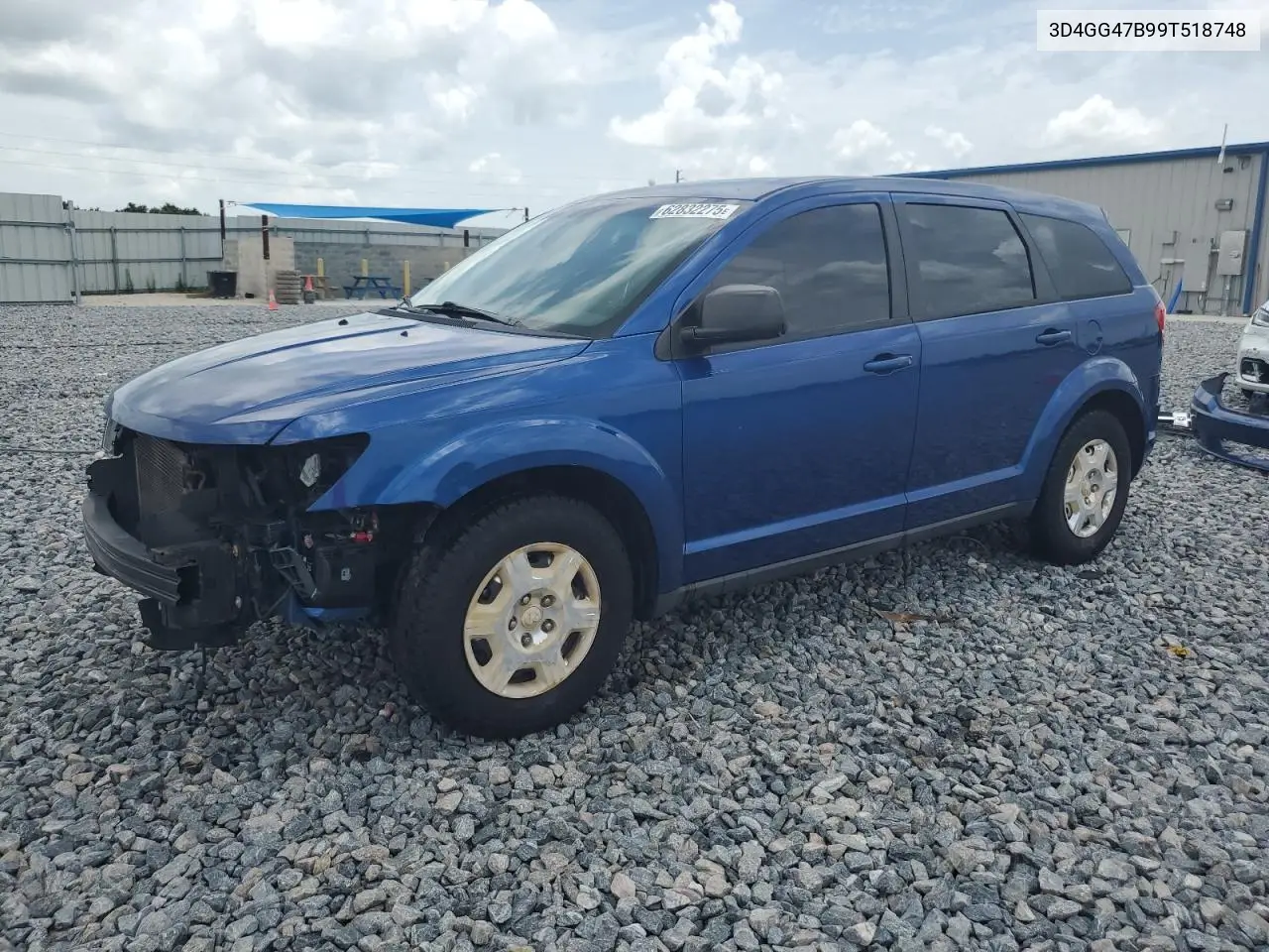 2009 Dodge Journey Se VIN: 3D4GG47B99T518748 Lot: 62832275