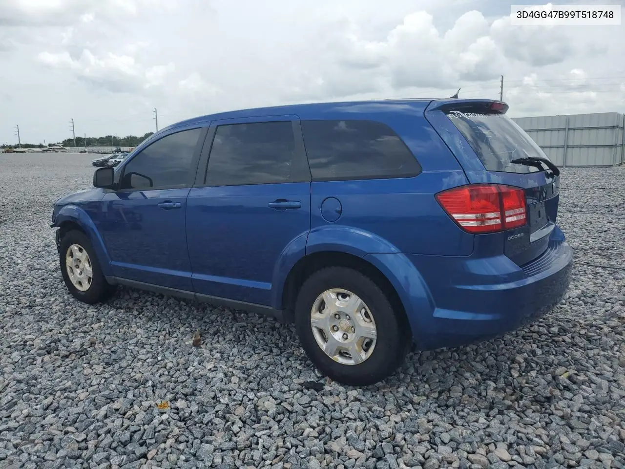 2009 Dodge Journey Se VIN: 3D4GG47B99T518748 Lot: 62832275