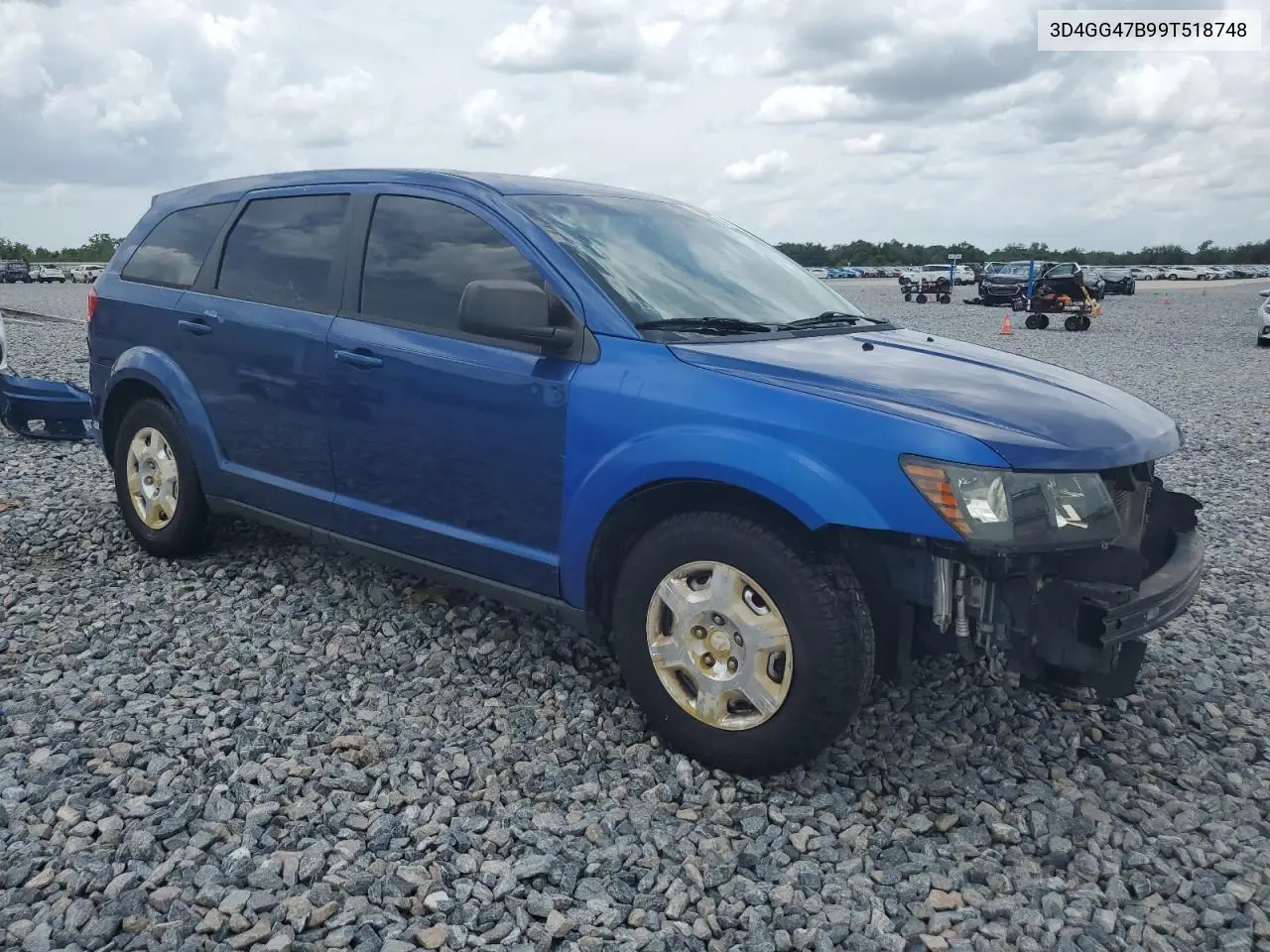 2009 Dodge Journey Se VIN: 3D4GG47B99T518748 Lot: 62832275
