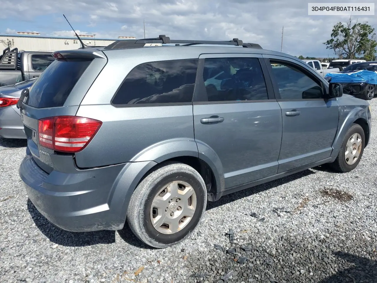 2010 Dodge Journey Se VIN: 3D4PG4FB0AT116431 Lot: 56652325