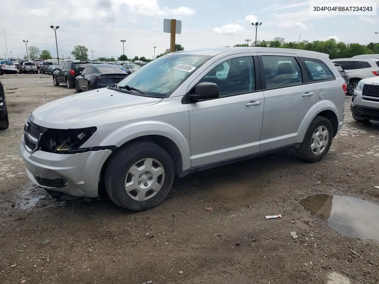 2010 Dodge Journey Se VIN: 3D4PG4FB8AT234243 Lot: 56858085