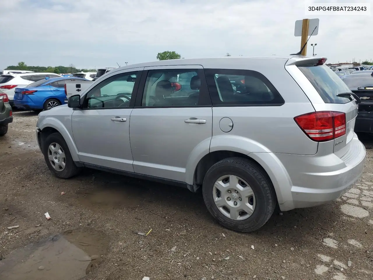 2010 Dodge Journey Se VIN: 3D4PG4FB8AT234243 Lot: 56858085