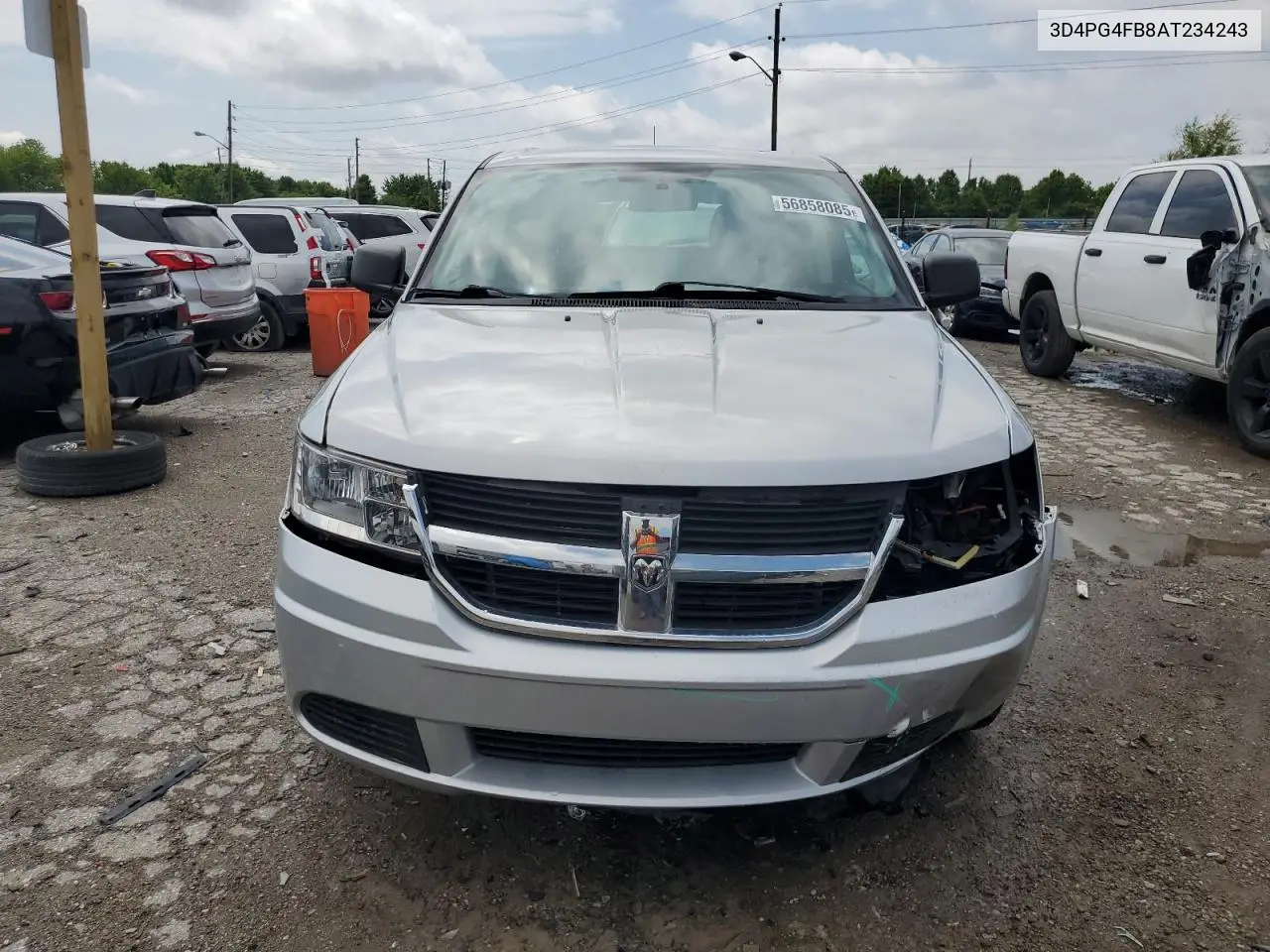 2010 Dodge Journey Se VIN: 3D4PG4FB8AT234243 Lot: 56858085