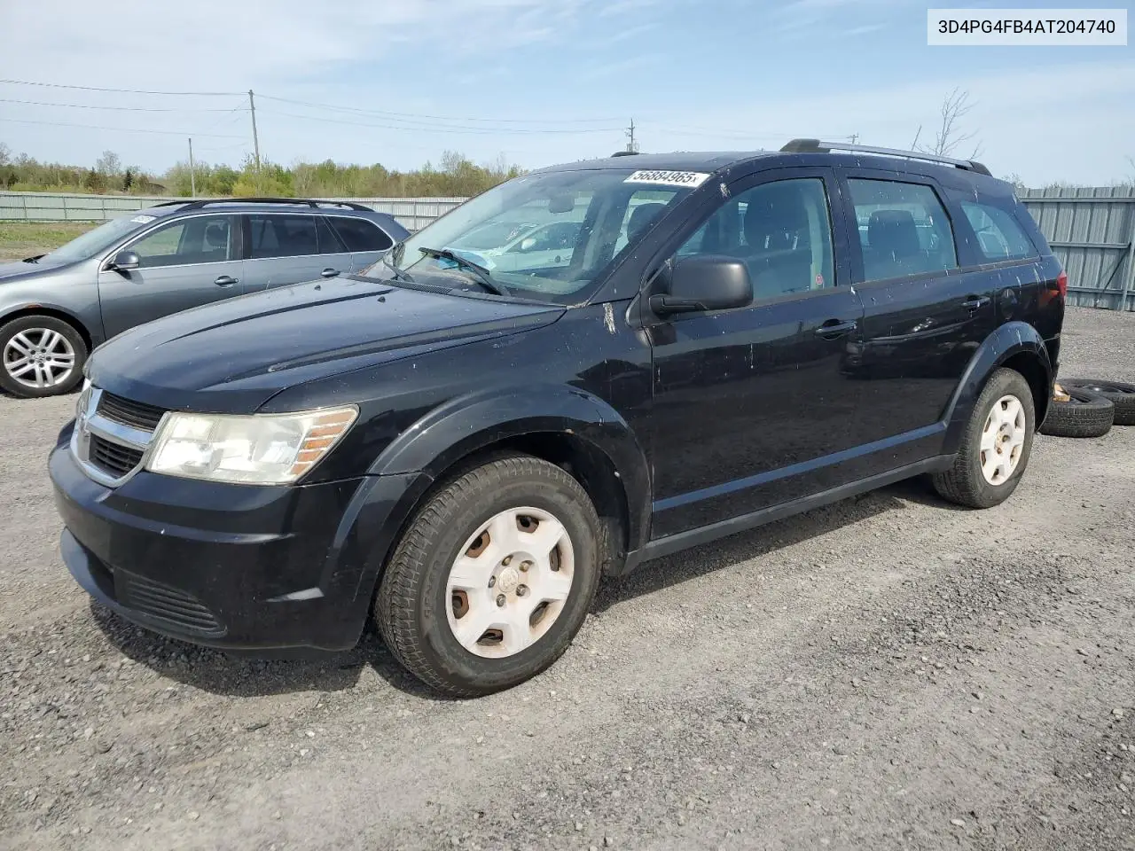 2010 Dodge Journey Se VIN: 3D4PG4FB4AT204740 Lot: 56884965
