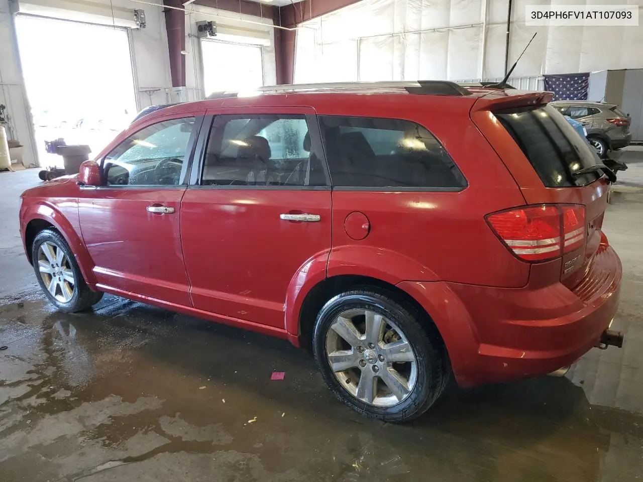 2010 Dodge Journey R/T VIN: 3D4PH6FV1AT107093 Lot: 62597115