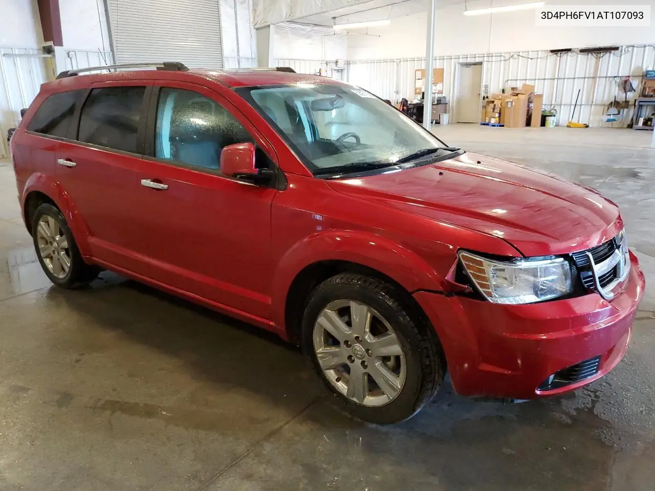 2010 Dodge Journey R/T VIN: 3D4PH6FV1AT107093 Lot: 62597115