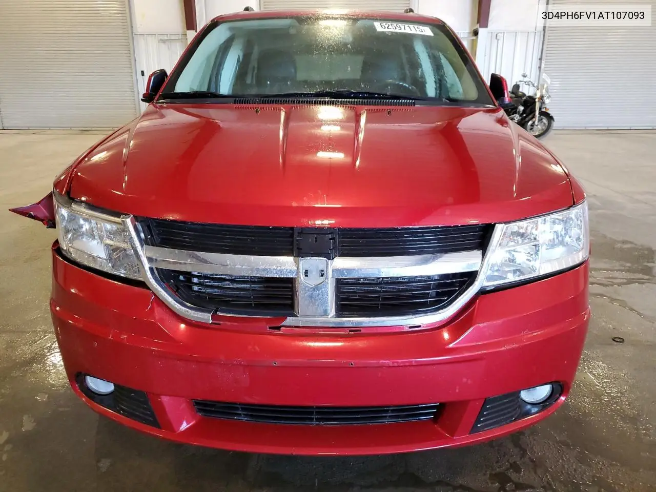 2010 Dodge Journey R/T VIN: 3D4PH6FV1AT107093 Lot: 62597115