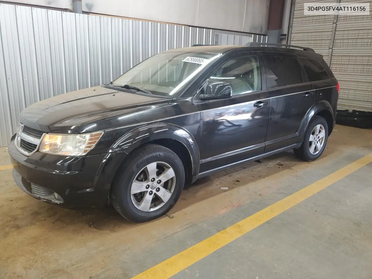 2010 Dodge Journey Sxt VIN: 3D4PG5FV4AT116156 Lot: 62958065