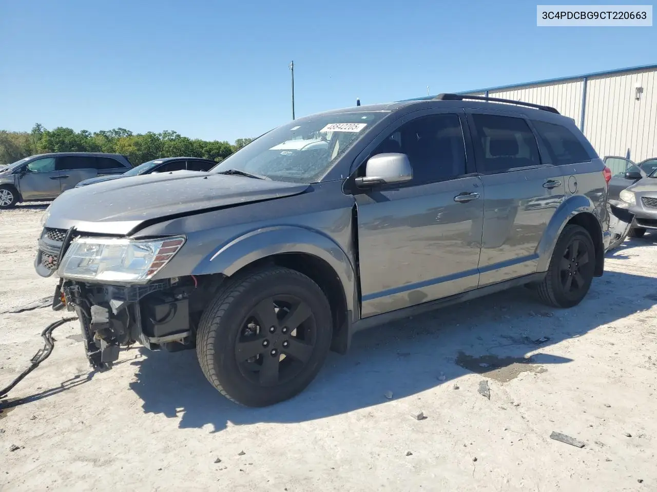 2012 Dodge Journey Sxt VIN: 3C4PDCBG9CT220663 Lot: 48842205