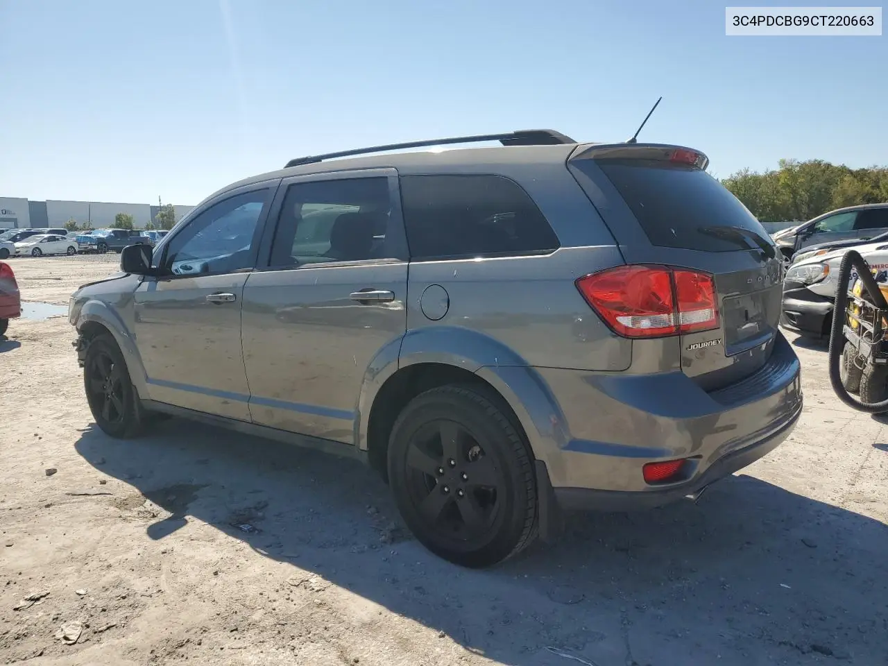 2012 Dodge Journey Sxt VIN: 3C4PDCBG9CT220663 Lot: 48842205